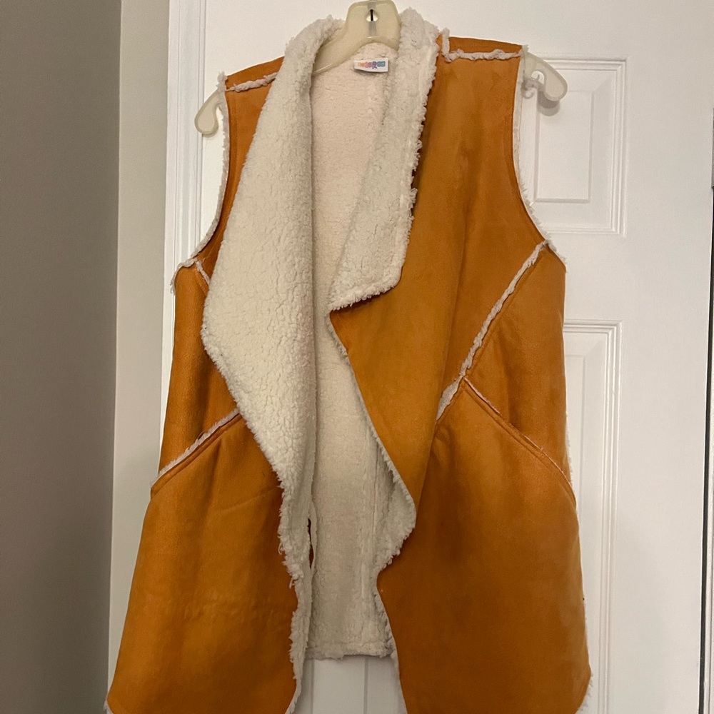 Mustard color small Marlow vest worn once